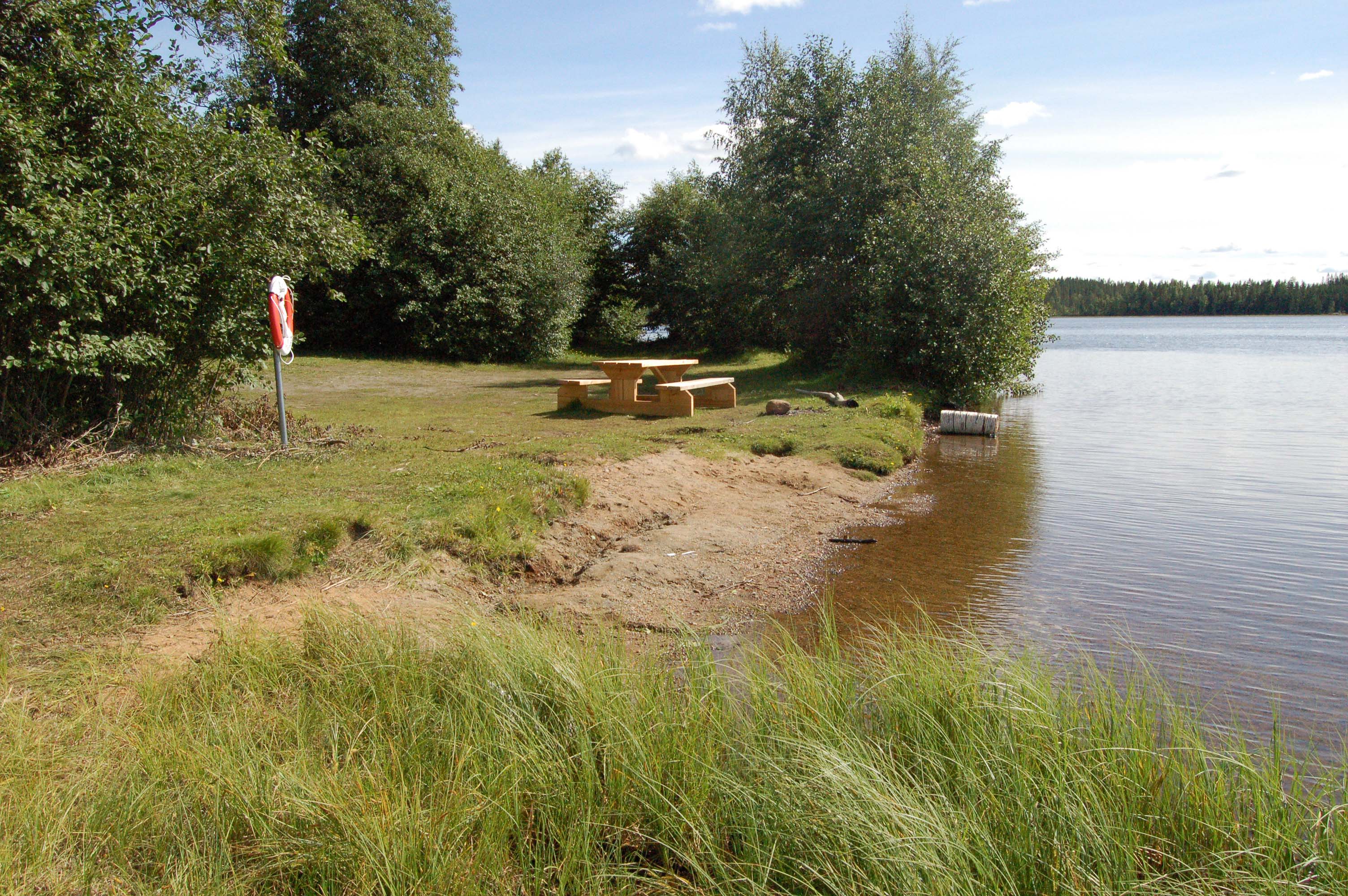 Segersjöns badplats.